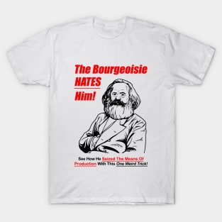 The Bourgeoisie Hates Him T-Shirt